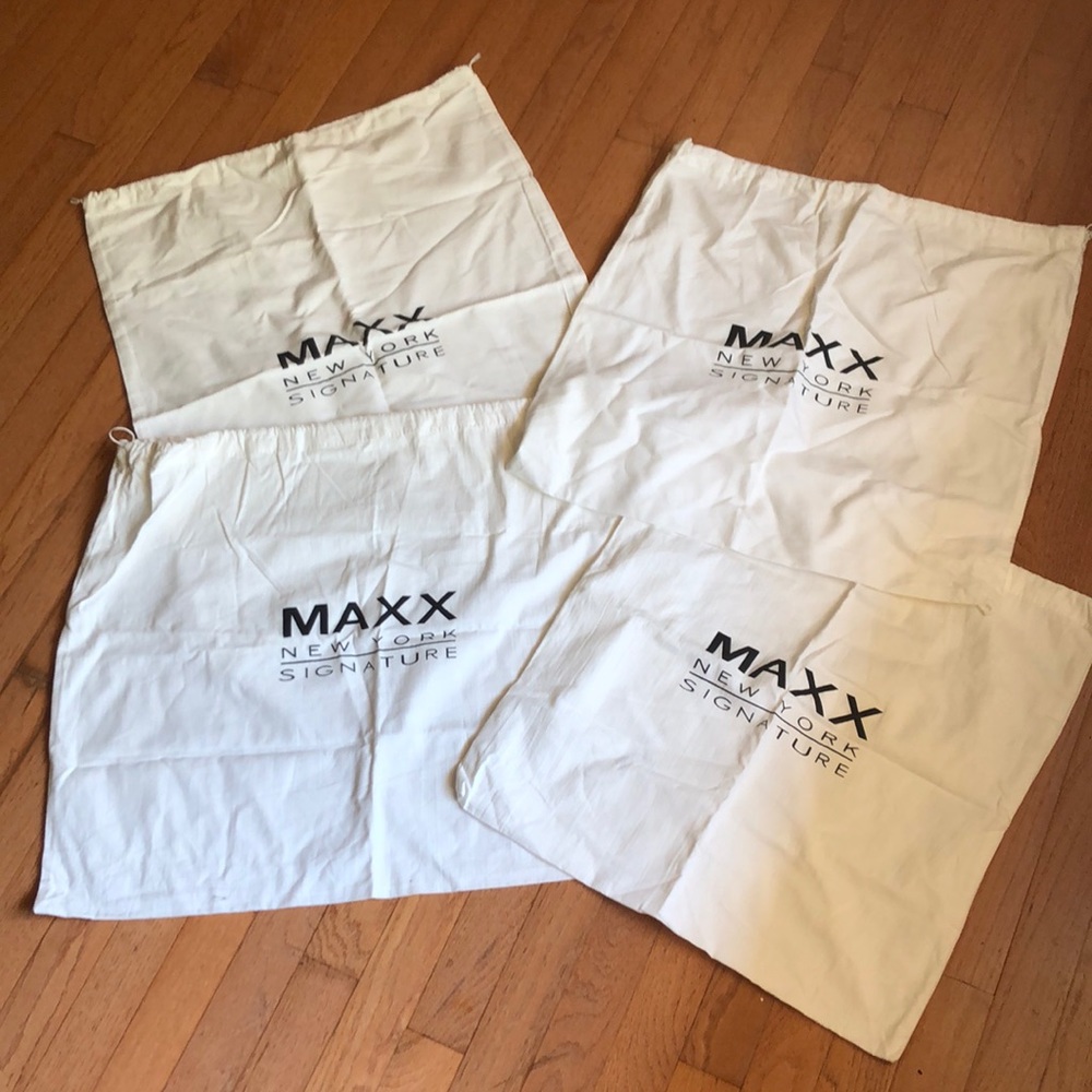 Maxx New York Dust Bag Lot of 4 New!